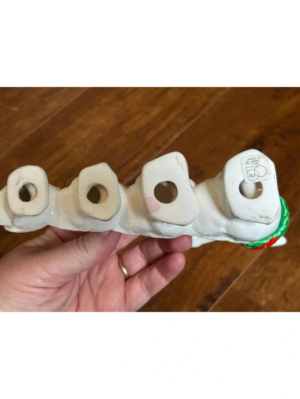 Dept 56 Ceramic Goose Family Figurine Made in Japan
